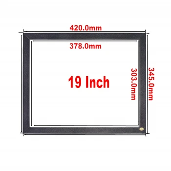 

TSStouch 19 inch 4:3 IR infrared touch panel 2 points touch IR touch frame with fast free shipping