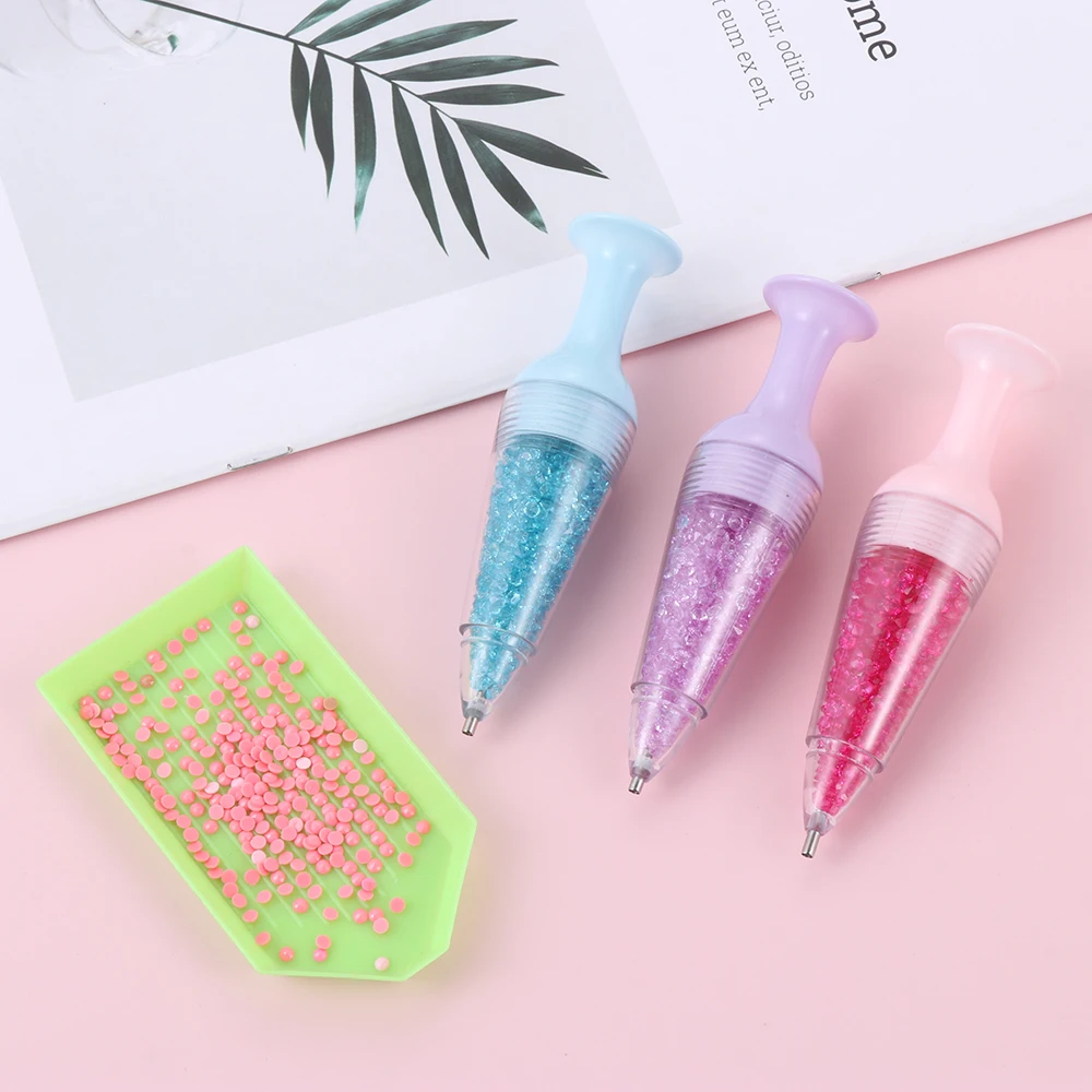 Hot Flower Pot Point Drill Pen 5D Diamond Painting Tool Point Drill DIY Crafts Cross Stitch Embroidery Sewing Accessories