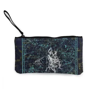 

Constellation Canvas Coin Purse constellations Pattern Print Gift Women Wallet Beautiful