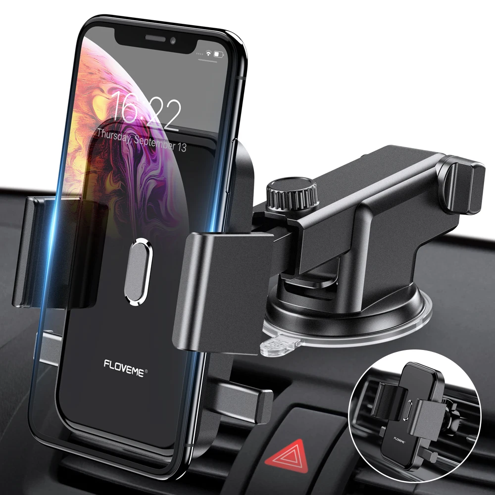RAXFLY Роскошные автомобильный держатель телефона для iPhone X XS лобовое стекло телефон стенд Автомобильный держатель держа