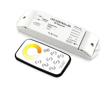 

T2+R4-CC RF control plastic constant current color temperature adjustable led panel light dimmer cct changing led controller