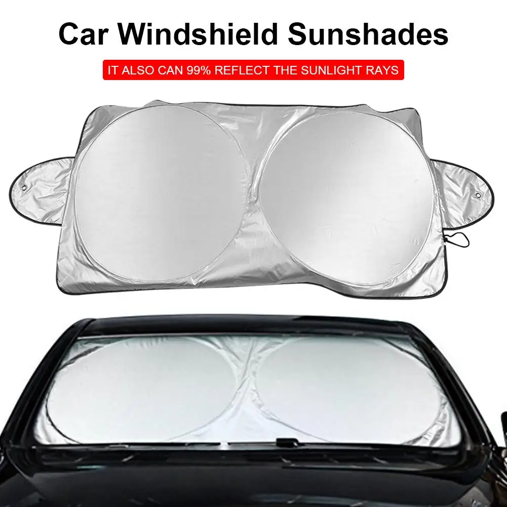 

Car Sunshade Sun Visor Shade Front Protection Rear Window Film Windshield Cover Uv Protect Reflector Car-styling