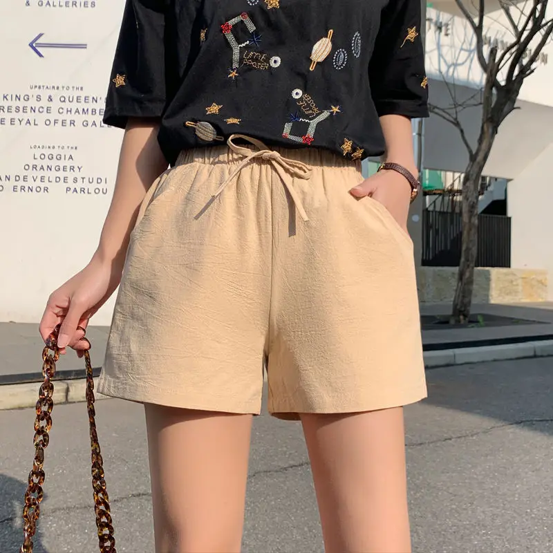 Casual Summer Short Women Slim Female 
