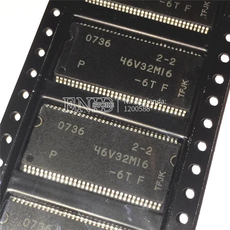 1 шт. MT46V32M16 46V32M16-6T MT46V32M16P-6T MT46V32M16-6T TSSOP 512 МБ: x4. .. x8. x16 DDR SDRAM (синхронное динамическое