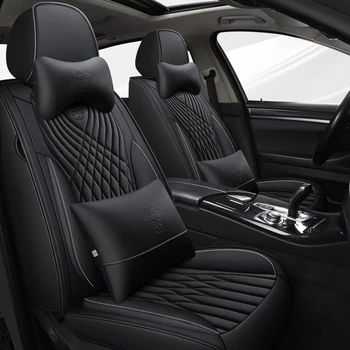 

Full Coverage Eco-leather auto seats covers PU Leather Car Seat Covers for mercedes benz glk 350 x204 glc 300
