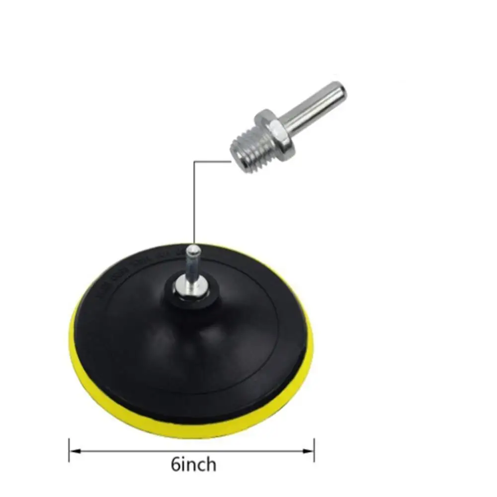 5 шт./компл. шерсть полировка воском дверная Накладка аксессуары для шерсти для полировки M10/M14 разъем дрель, полировальная машинка для автомобилей с эксцентриковым, 3/5/6/7 дюймов