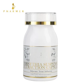 

Pharmer Forsythia Suspense Extraction Capsule, Adjuvant Treat Influenza, Cure headache, Sore Throat, Fever and Muscle Pain,50pcs