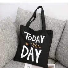 Женские сумки с буквенным принтом, тканевая Холщовая Сумка-тоут, женские хозяйственные Эко многоразовые сумки через плечо