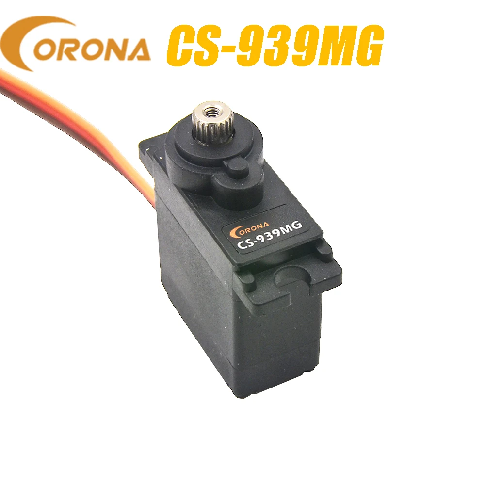 

Corona CS939MG Metal Gear Servo 2.5kg / 0.14sec / 12.5g