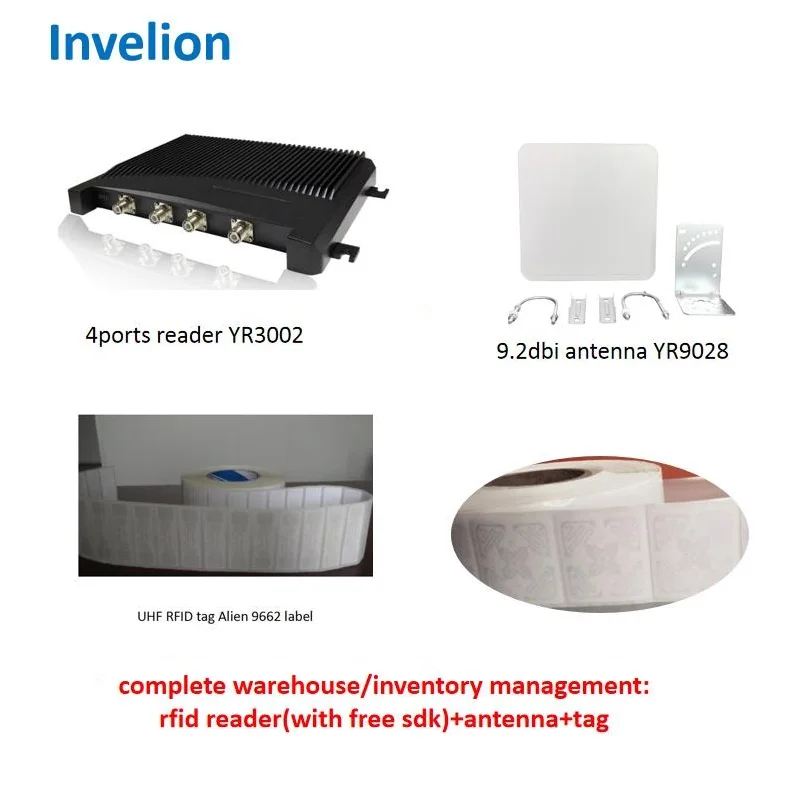 Контроль доступа Пассивный Считыватель RFID на 4 порта дальнего расстояния