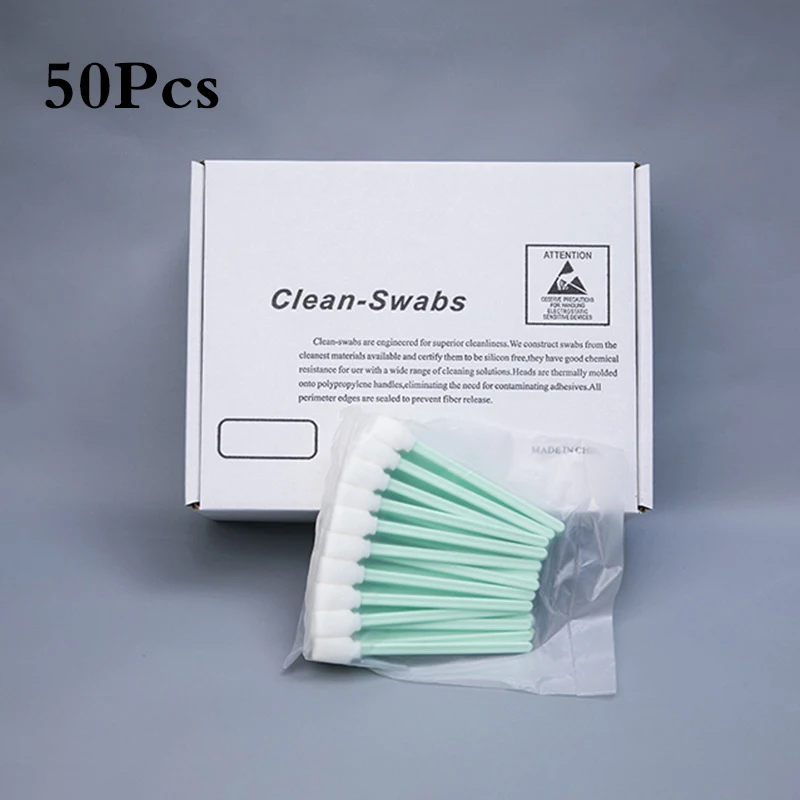 

50pcs Cleaning Swab Swabs Cleaner Clean Sticks Tools for Printer/Camera Lens leaning Swabs Sticks for Printer/Camera Lens