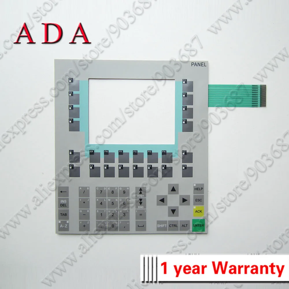 Мембранная клавиатура для 6AV6542-0BB15-2AX0 6AV6 542-0BB15-2AX0 OP170B мембранная с переключателем |
