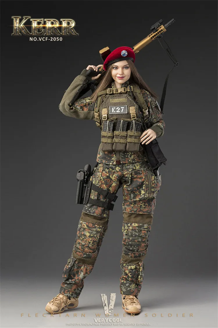 PRE ORDRE VERYCOOL 1/6 VCF-2050 камуфляжная девушка солдат Kerr Коллекция фигурка для фанатов подарок на праздник