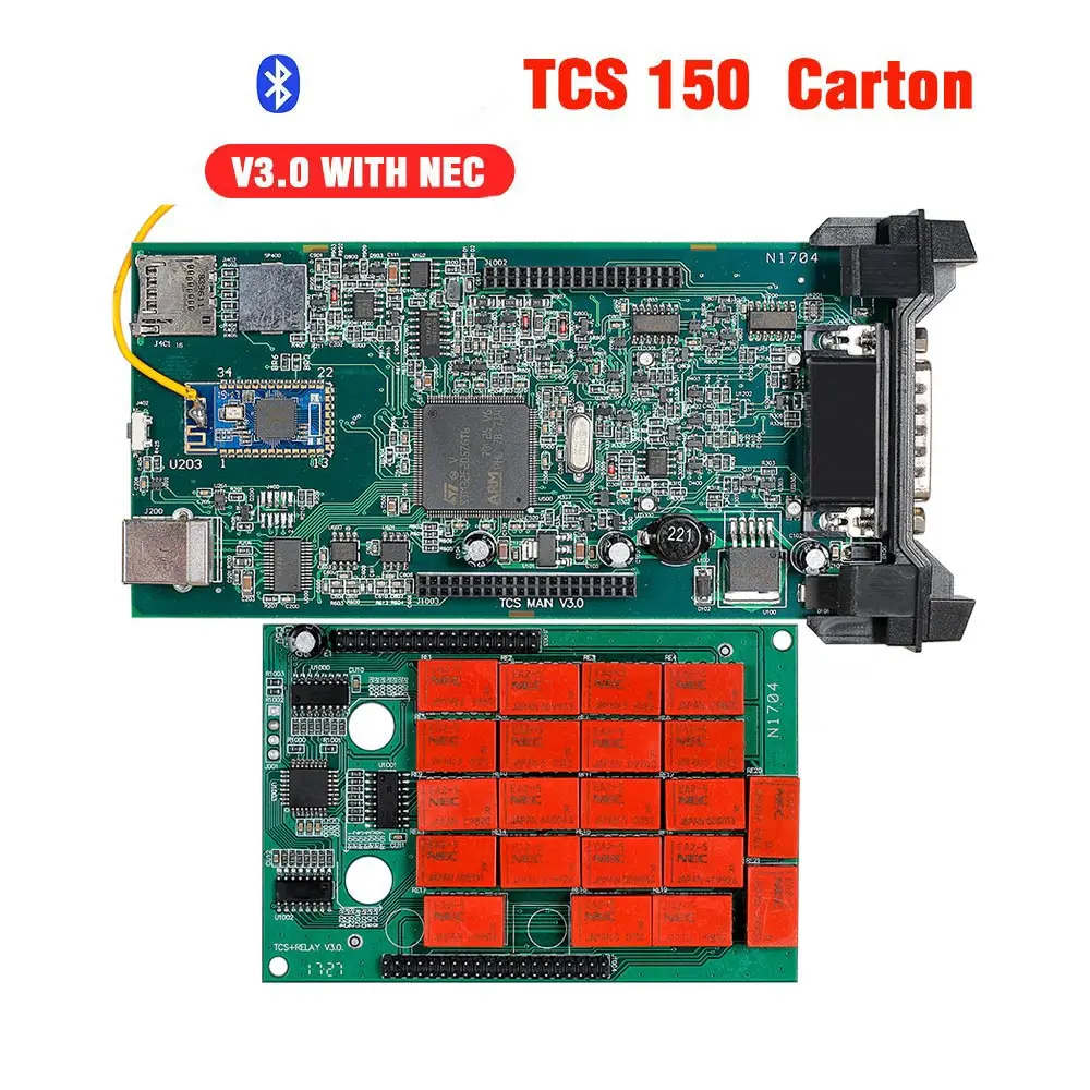 Двойной зеленый pcb Bluetooth, протокол CDP TCS PRO с. r1 keygen программное обеспечение автомобиля грузовик диагностический инструмент multidiag pro Лидер продаж - Цвет: Type 2