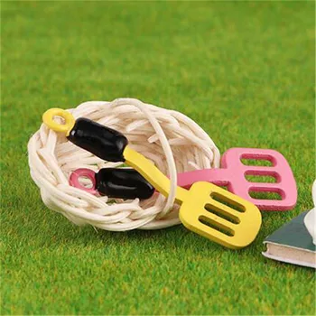 

1/12 Dollhouse Miniature Kitchen Utensils Spatula for Pretend Play Doll House Decor Mini Cooking Toy Accessories