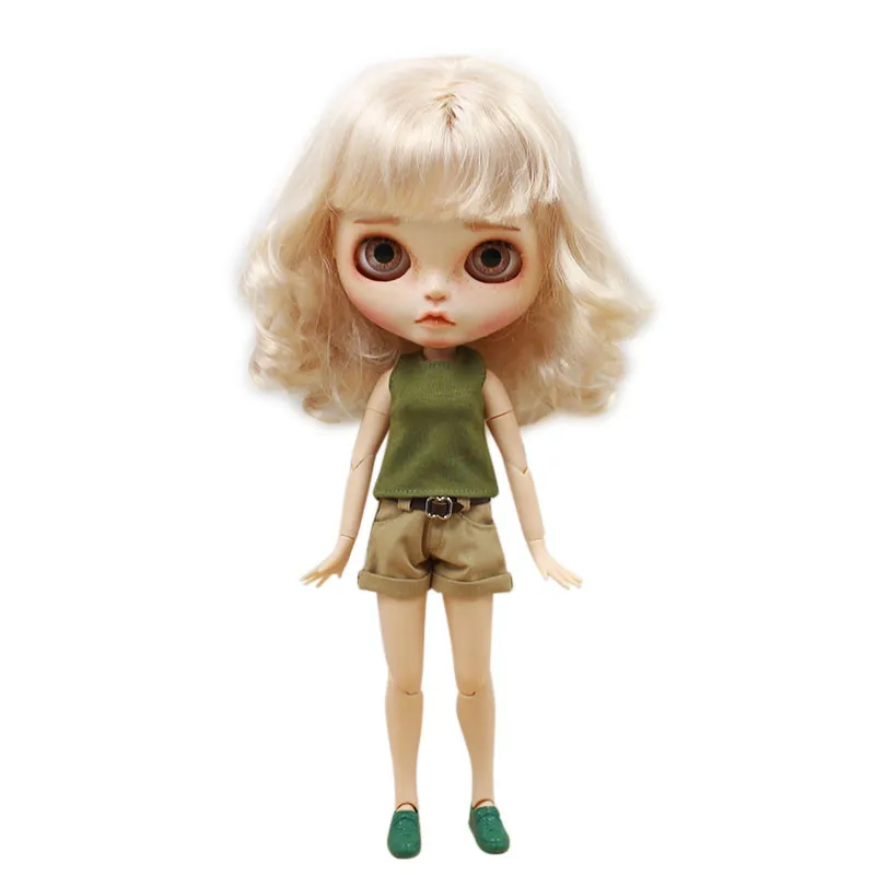 Fortune Days 1/6 bjd doll 30 см джинсовая куртка белая рубашка короткие брюки