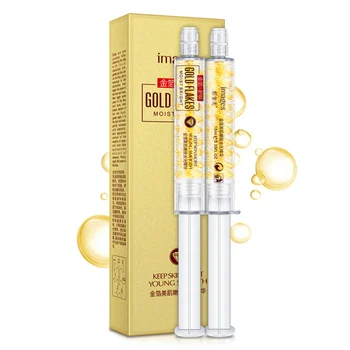 

24k Water Light Gold Essence Moisturizing Firming Skin Lighten Anti-Aging Face Serum 10ml Hot M9 L2