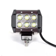 Горячая 18 Вт Автомобильный светодиодный фонарь Светодиодные полосы света крыши свет yue ye deng инспекционная лампа