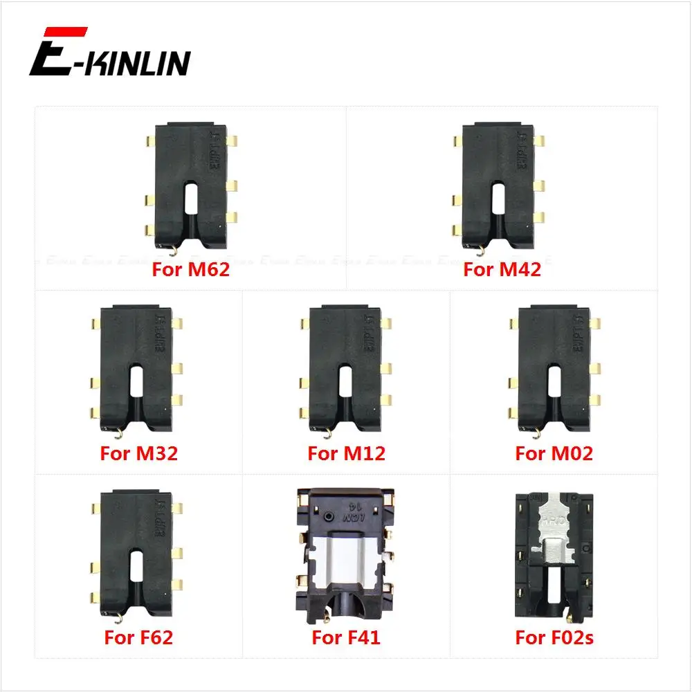 

Headphone Jack Audio Flex Port Connector For Samsung Galaxy F41 F02s F62 M02 M12 M32 M42 M62 Ear Earphone Repair Parts
