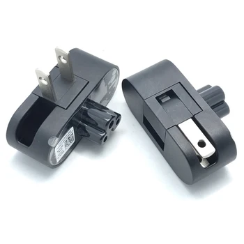 

foldable AC power plug adapter for Dell XPS13 XPS 13 2015 laptop power adapter Venue 11 Pro 5130 7130 7139 7140 3 to 2 Pin Plug