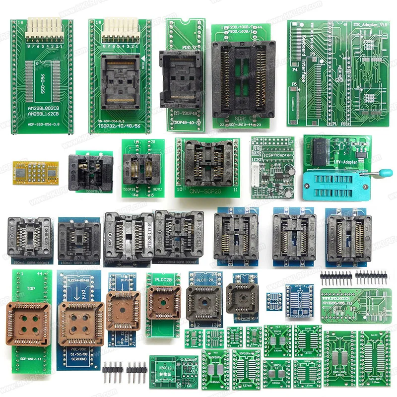 100% Оригинальные XGecu T56 Pro + 51 адаптеры Nand программатор с BGA63 BGA64 BGA169 быстрее чем TL866ii