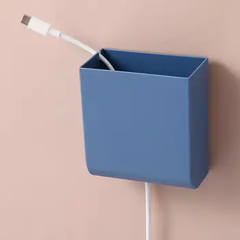 

Wall Mounted Storage Box Remote Control Storage Organizer Case For Air Conditioner TV Mobile Phone Plug Holder Home Storage Box