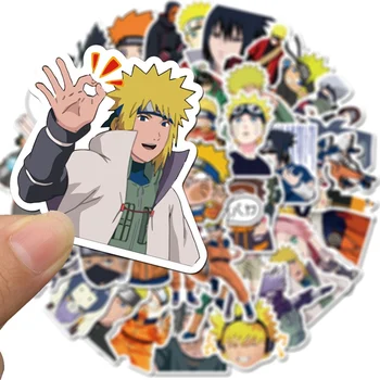 

50Pcs Anime NARUTO Waterproof Kids Stickers Skateboard Suitcase Guitar Graffiti DIY Sticker Children Classic Toys