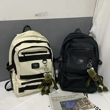 

Big Oxford Men Backpack Women School Bags for Teenage Girls Boys Teen Bagpack Black Preppy Campus Student Back Pack Female 2020