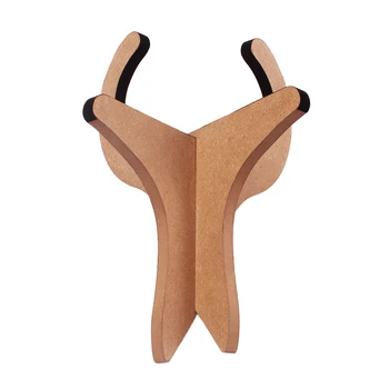 

Wooden Foldable Ultraportable Ukulele Mandolin Banjo Violin Cross Stand Holder