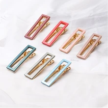 Women/Girs Vintage Hollow Duckbill Hair Clip Barrettes Bangs hairpin Hairpin Hair Styling Fashion Elegant Hair Accessories