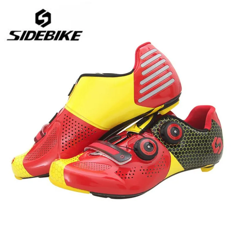 Sidebike/велосипедная обувь; Дорожный комплект с педалью; Sapatilha Ciclismo; мужские кроссовки из углеродного волокна; самоблокирующиеся велосипедные кроссовки; кроссовки