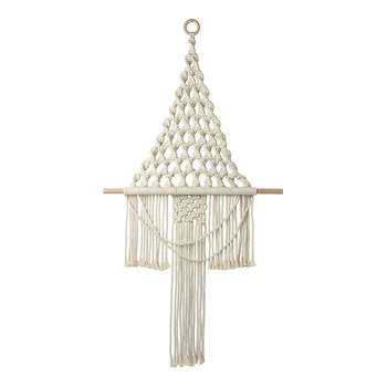 

Macrame Wall Hanging Woven Bohemian Wall Decor Boho Decorations for Home, Apartment Bedroom,Dorm Room, Cute Room Decor for Teen