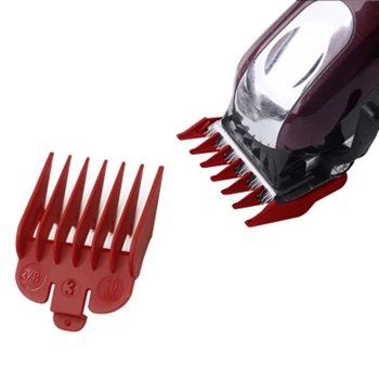 

8pcs Color Gradient Comb Guide Barber Positioning Comb Oil Head Electric Push Scissors Head Accessories Caliper Limit Combs