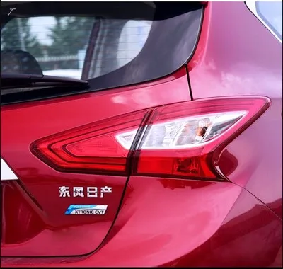 Автомобильный Стайлинг для Nissan X-Trail TEANA TIIDA QASHQAI SYLPHY ABS смещение английский знак эмблема значок буквы задний хвост наклейка