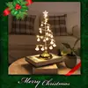 Mintiml Light Up Christmas Tree Mini Christmas Tree With Lights Small Accessories Cone Gifts Christmas Desktop New Year Decorati ► Photo 3/6