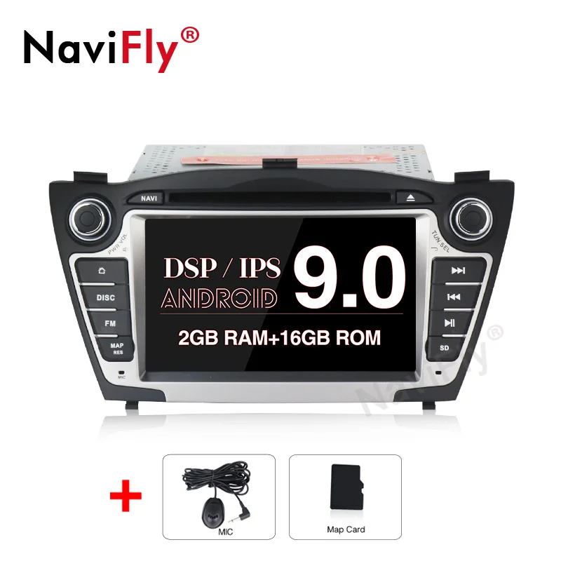 8 ядерный ips DSP Android 9,0 автомобильный dvd-плеер Радио авторадио для hyundai IX35 TUCSON 2009- ix35 Canbus USB SD wifi RDS gps navi - Цвет: 4Core 2G 16G IPS DSP
