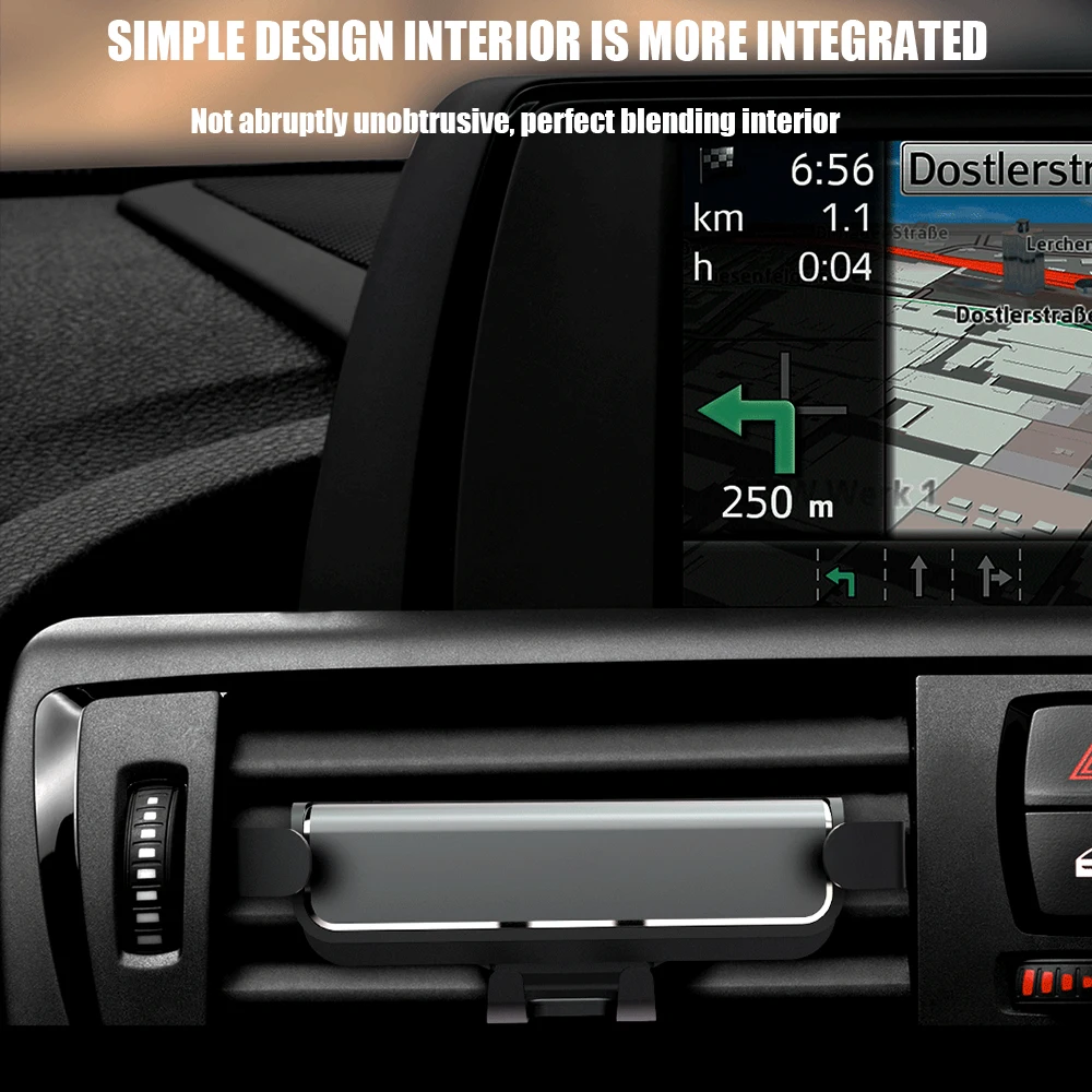 Гравитационный Автомобильный держатель для телефона в Автомобиле вентиляционное отверстие крепление без магнитного мобильного телефона держатель для навигатора для IPhone