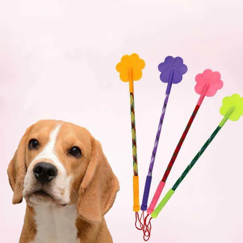 1 pcs Dog Training Tools Bona Fide Loving Punishment Swatter Pet Dog Pee Shit Correction Trainer Teaching Tools Hot E11454