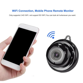 

New Home Security MINI WIFI 1080P IP Camera Wireless Small CCTV Infrared Night Vision Motion Detection SD Card Slot Audio APP