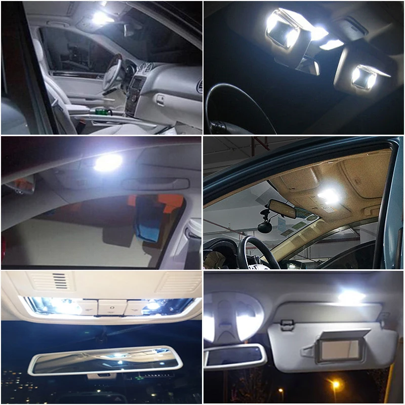 4x31mm 28mm 29mm 4014 LED T6 C5W 佺   Led   ڵ ȭ ſ    ǻ Ʈ ȭƮ 12V