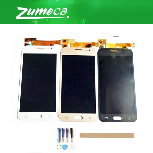 Регулируемый для Samsung Galaxy J2 2015 j200 J200F J200M J200H J200Y J200 ЖК-дисплей + сенсорный экран