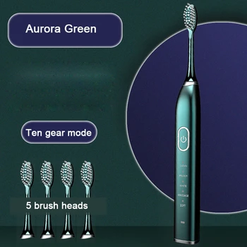 

Sonic Electric Automatic Soft Toothbrush Ultrasonic Smart Household Magnetic Levitation Charging Cleaning Tool For Couple Adult