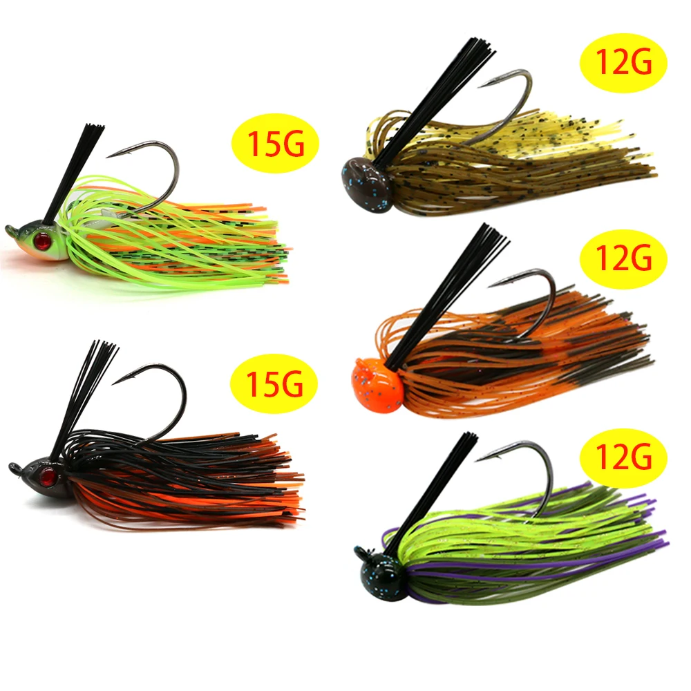 Мицена 5 шт./компл. 16G и 18G & 21 г Спиннербейт приманка рыболовная chatterbait рыболовный