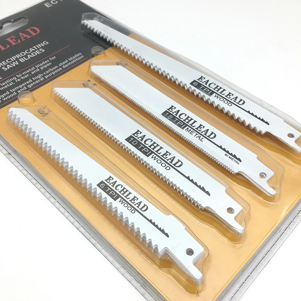 Durable Cutting Blades High Toughness Bi-Metal Pruning Reciprocating Sawblades Durable Cutting Blades High Toughness Bi-Metal Pruning Reciprocating Sawblades