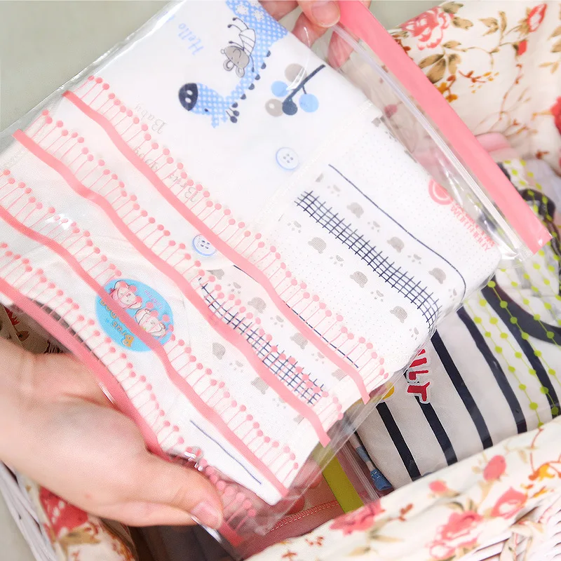 

50Pcs/LOT PP Plastic Storage Bag Ziplock Transparent Bags Reusable Snack Saver Container Leakproof Kitchen Organizer Gift Wrap