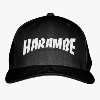 

hip hop Baseball caps Printed snapback Rest In Peace Harambe Baseball Cap