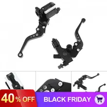 2 шт алюминиевый сплав универсальный мотоцикл 7/" CNC тормоз сцепления гидравлический цилиндр для мотоцикла