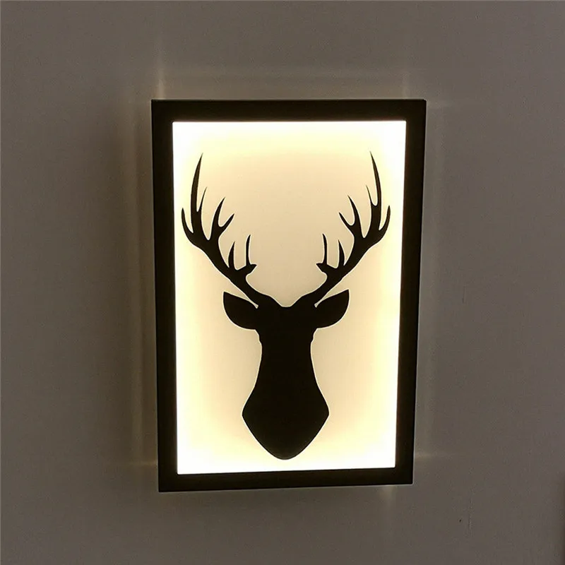 

Creative Personality LED Novelty Wall Lamp Modern Living Room Nodic Bedroom Kitchen Docoration Light Fixture Adjustable Light