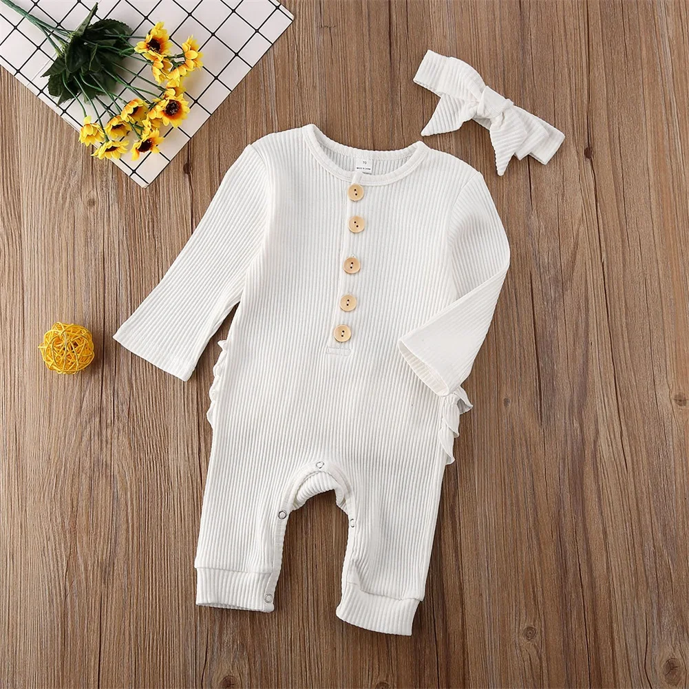Комбинезон унисекс для новорожденных от 0 до 24 месяцев, весенне-Осенняя детская одежда для маленьких девочек розовый и желтый комбинезон для маленьких девочек, детская одежда