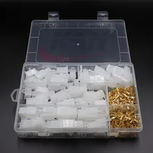 380Pcs/set Car Motorcycle Electrical 2.8mm 2 3 4 6 Pin Wire Terminal Connector Fixed Hook Male Female Terminals